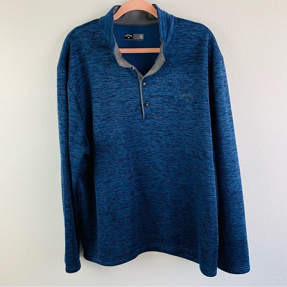 Callaway Half Snap Fleece Lined Shirt